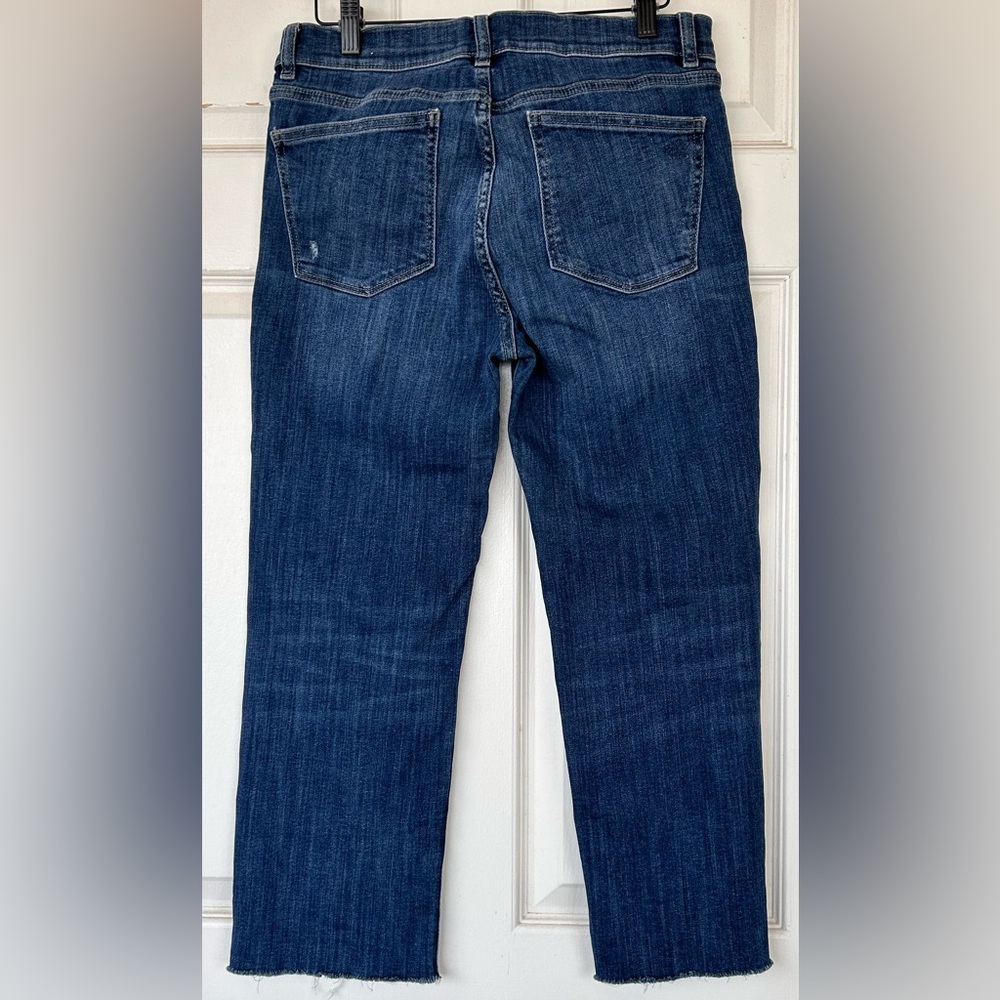 DL 1961 Mara Straight Mid‎ Rise Instasculpt Ankle Jeans Size 30 - Picture 4 of 12